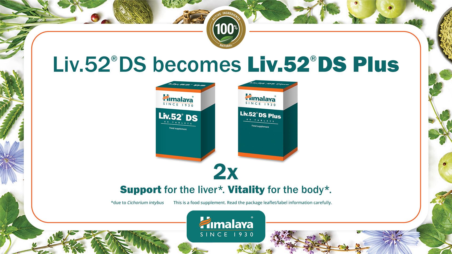 Liv.52® DS Plus tablets is a food supplement for the liver* and gallbladder**.